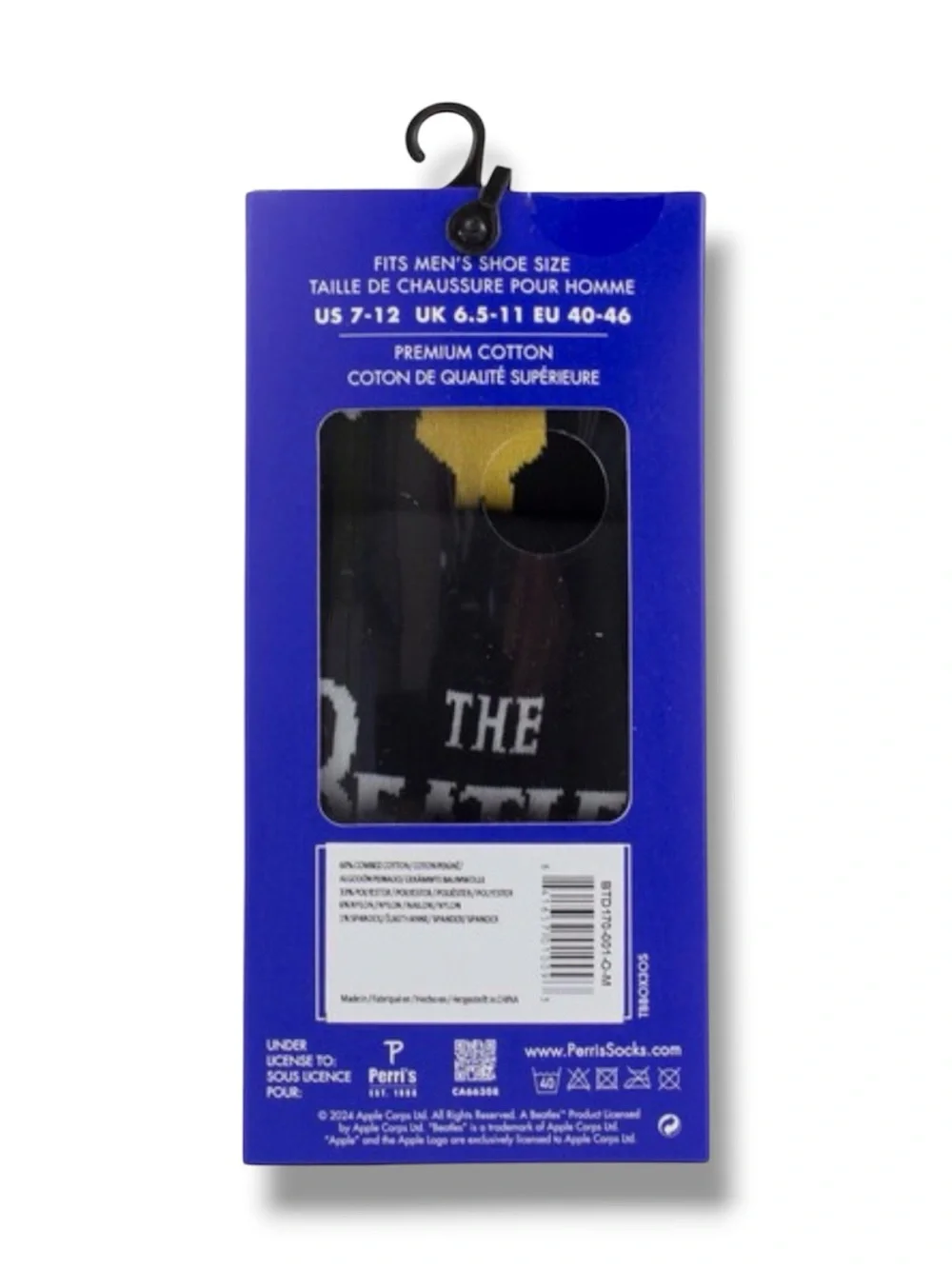 3-Pack The Beatles Funny Novelty Crew Socks - NWT